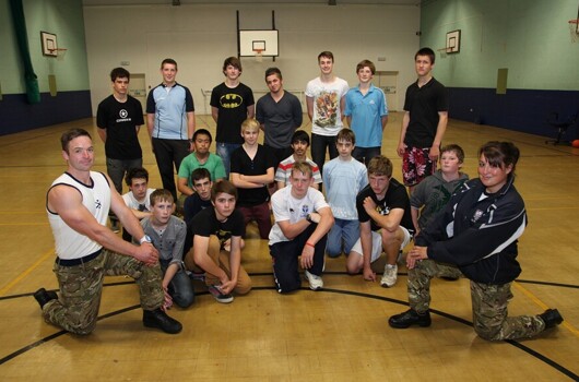 Royal marines pe